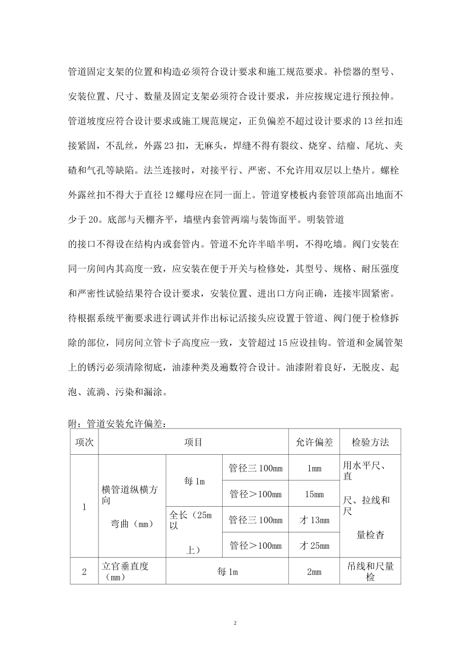 采暖工程施工方案1.0_第2页