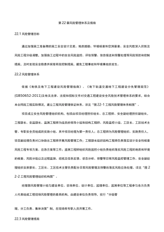 风险管理体系及措施