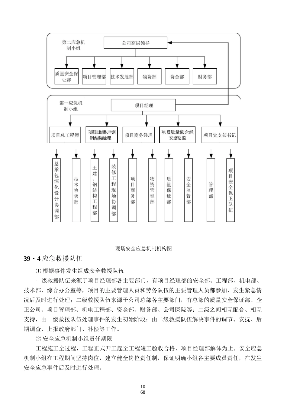 对可能的紧急情况的处理措施、预案以及抵抗风险的措施_第2页