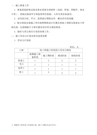 虹吸雨水施工方案(完整版)
