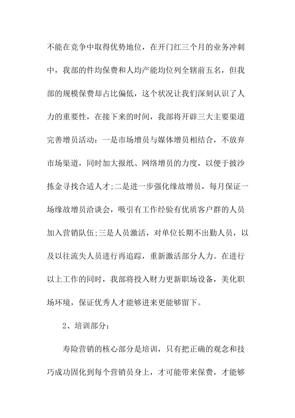 保险会议的工作总结_第2页