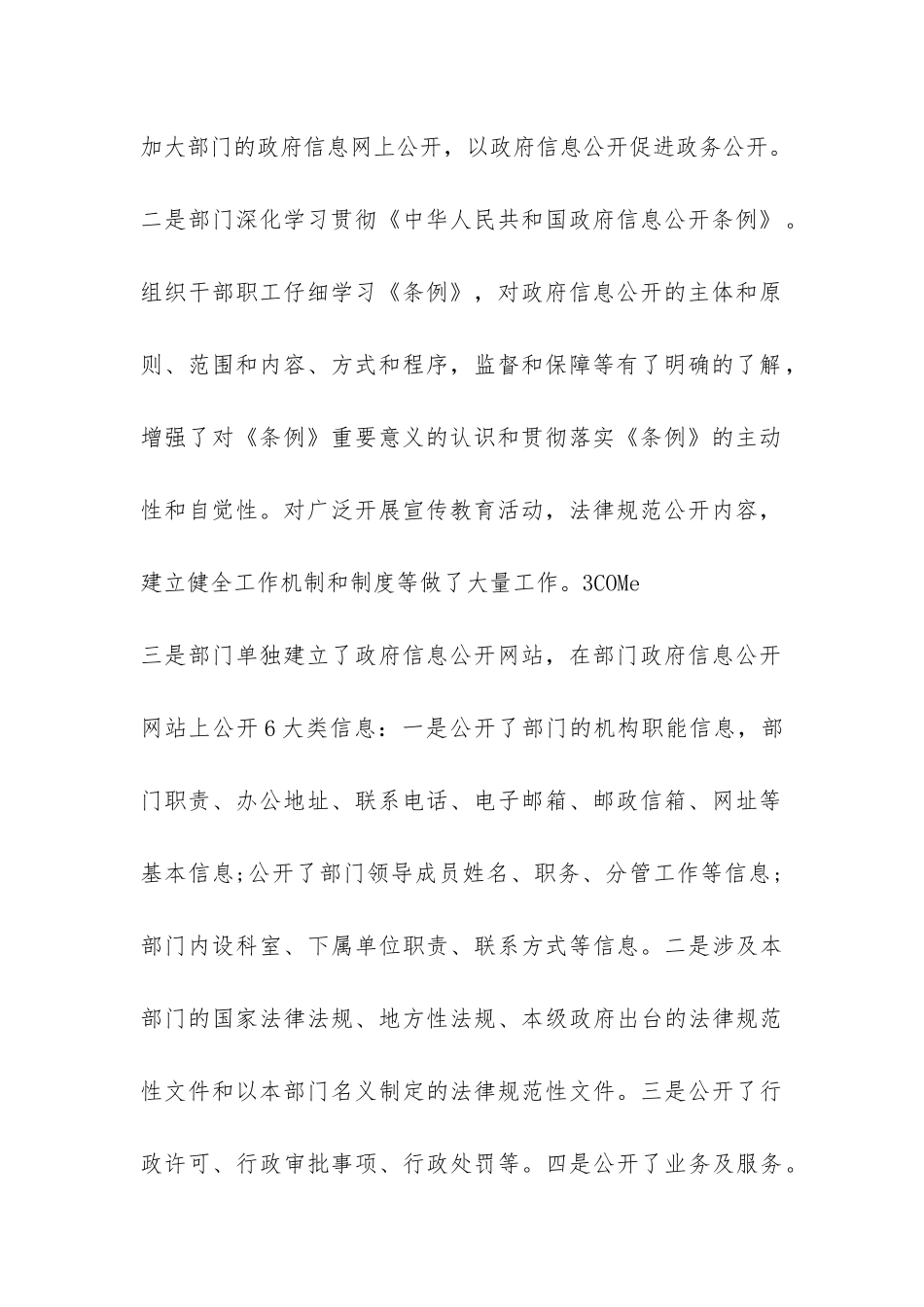 信息产业办政务公开工作总结-_第3页