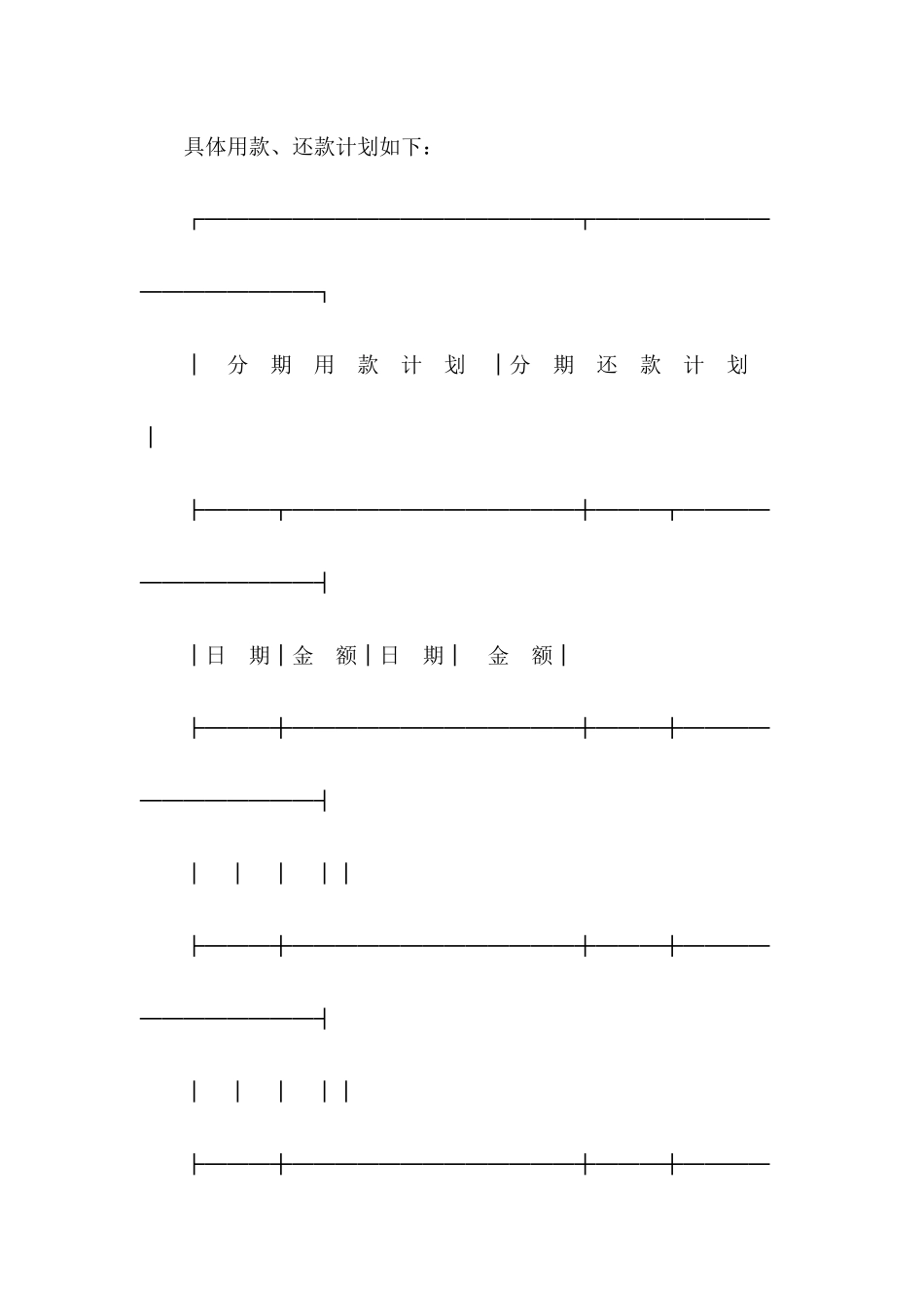 信用卡借款合同2024_第3页