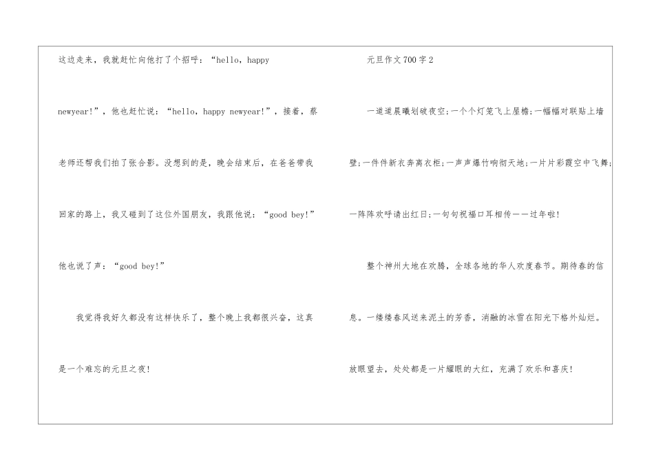 元旦作文700字5篇_第3页