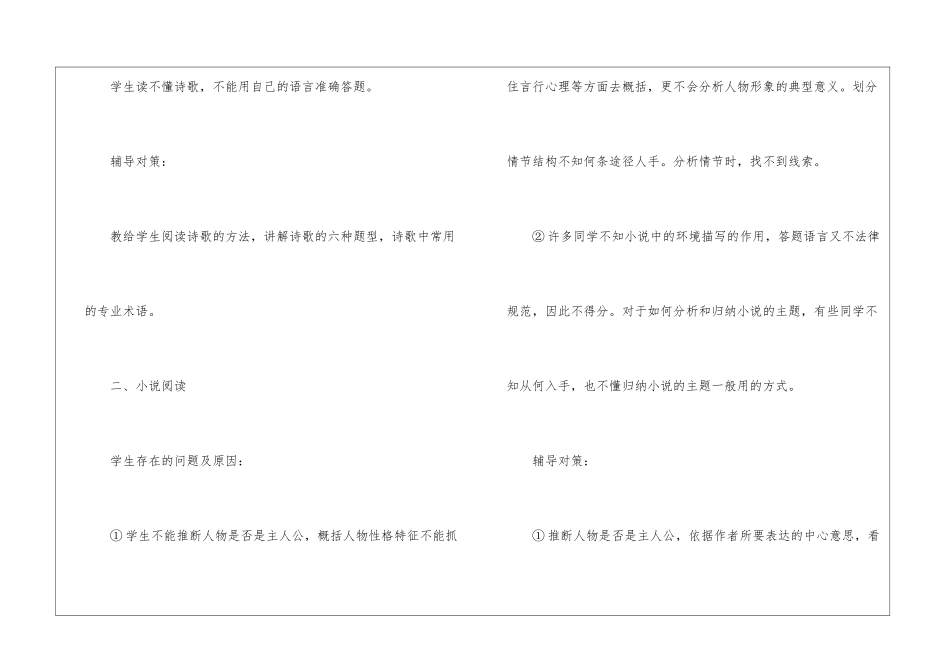 全新人教版高二语文知识点归纳2024_第3页