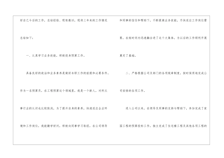 全面预算工作总结_第2页