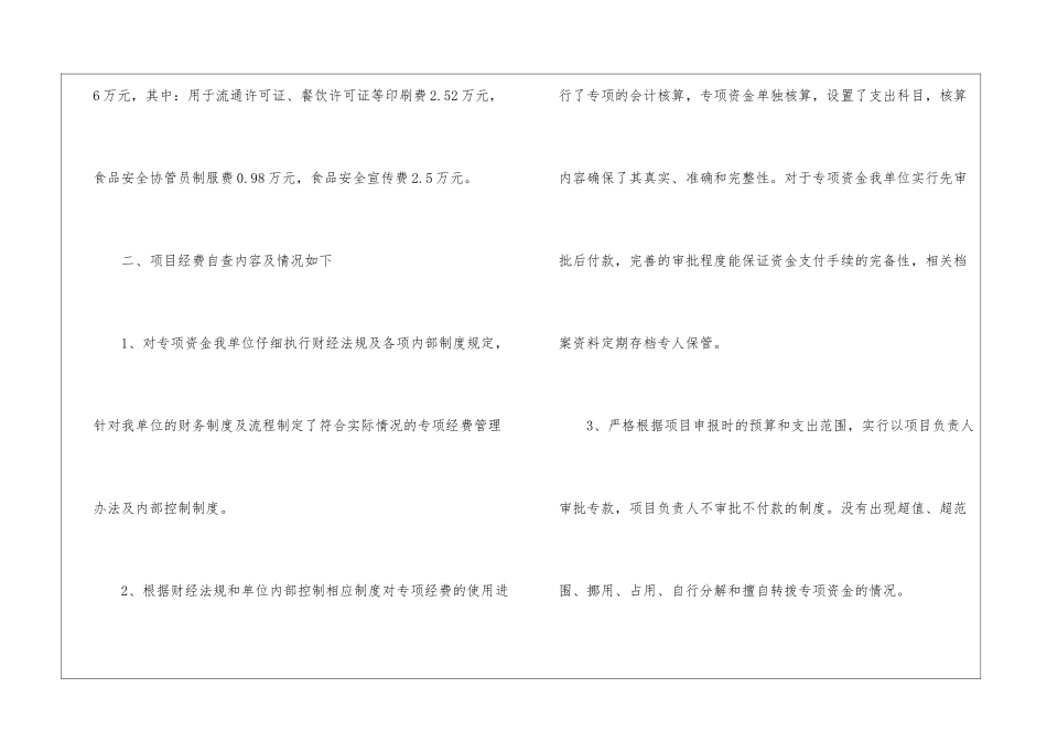 公共卫生专项资金自查报告_第2页