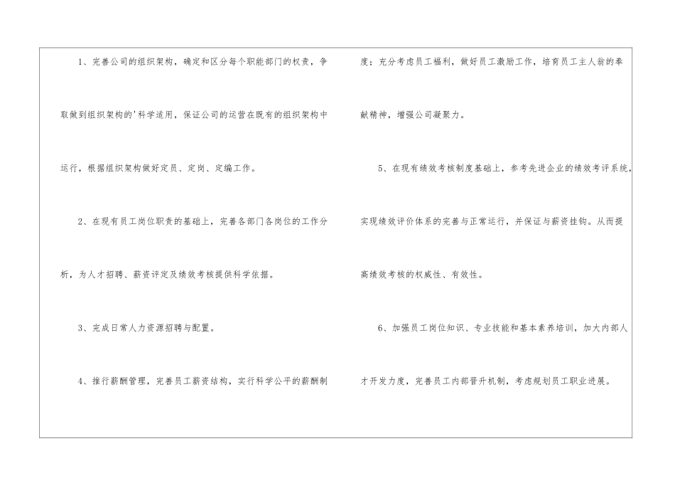 公司人事行政工作计划7篇_第3页