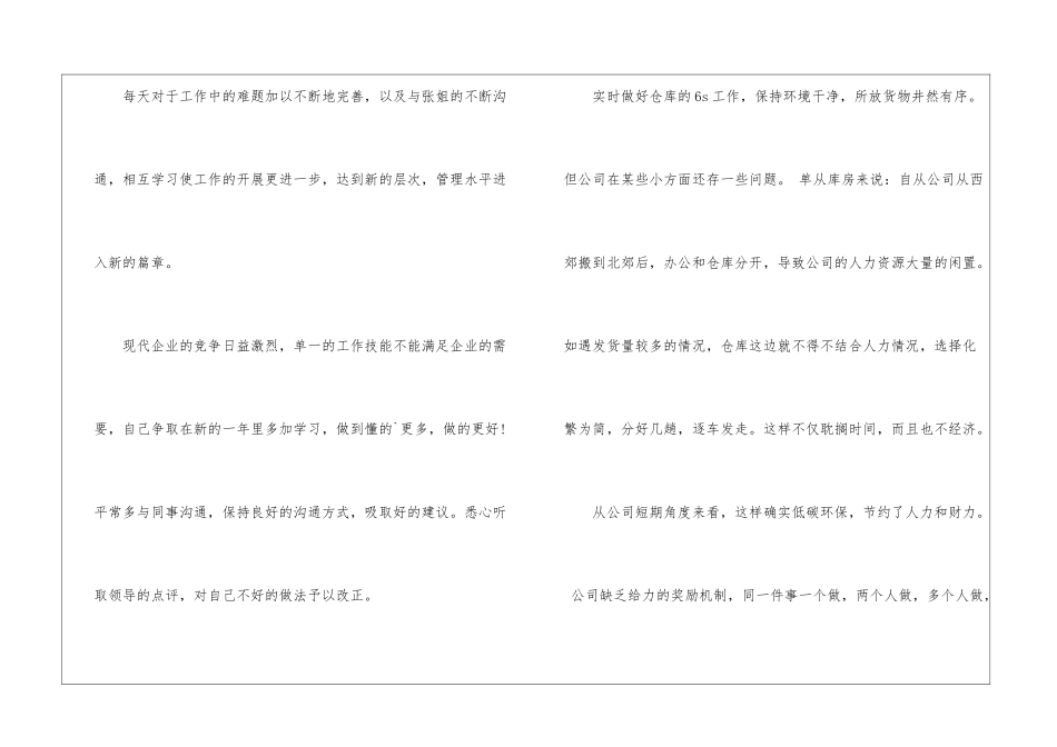 公司仓库管理年终工作总结_第2页