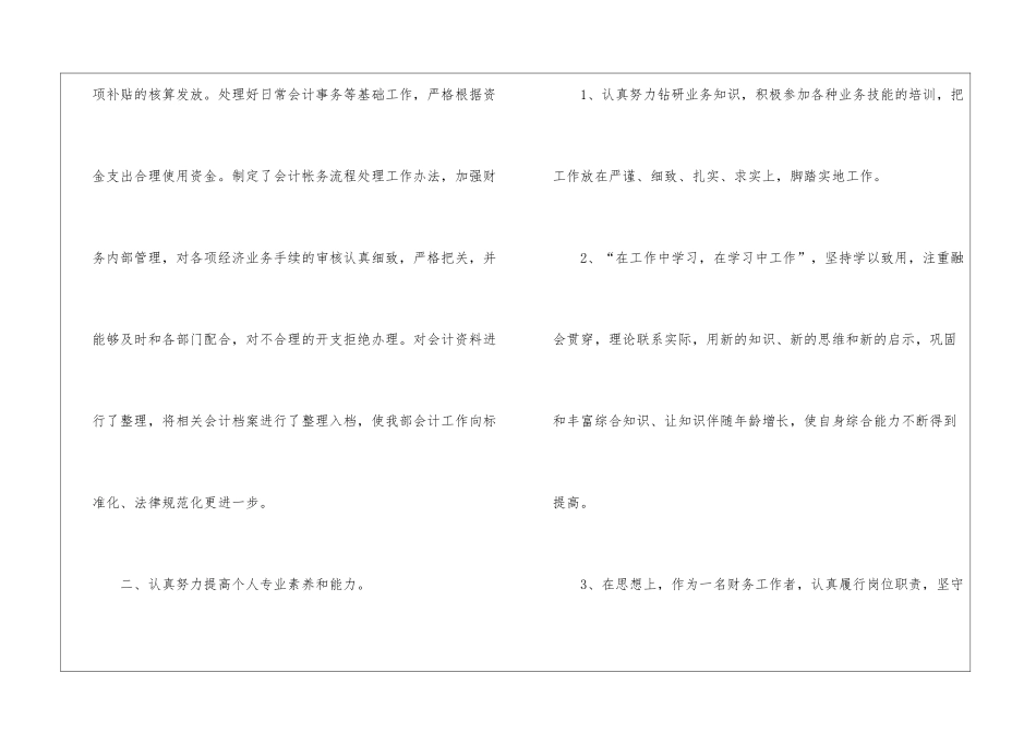 公司会计的年度工作总结_第2页