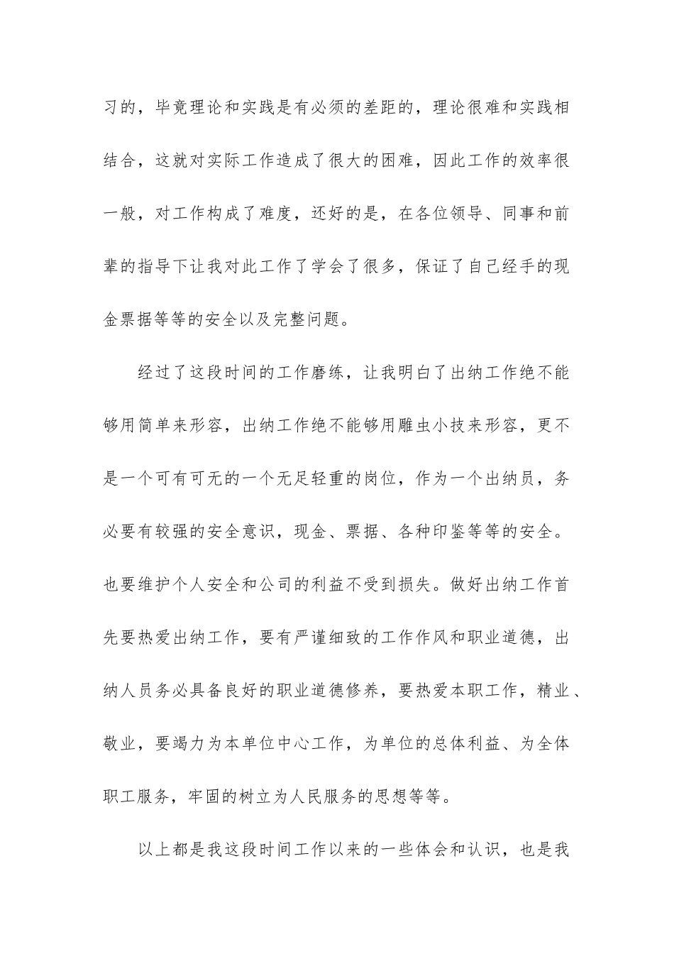 公司出纳年终个人工作总结5篇-出纳年终总结个人大全_第2页