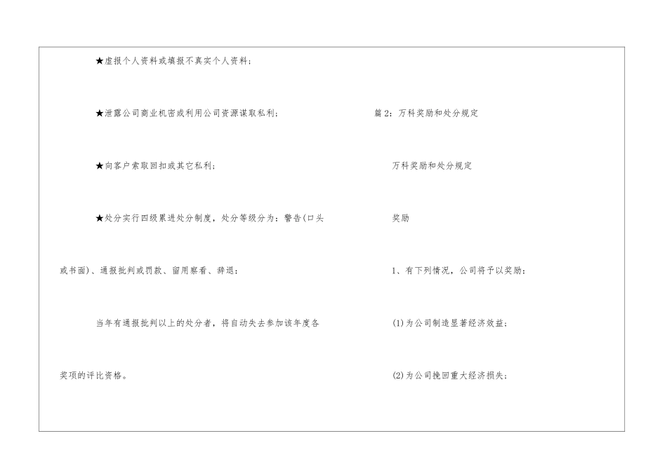 公司奖励与处分规定--_第3页