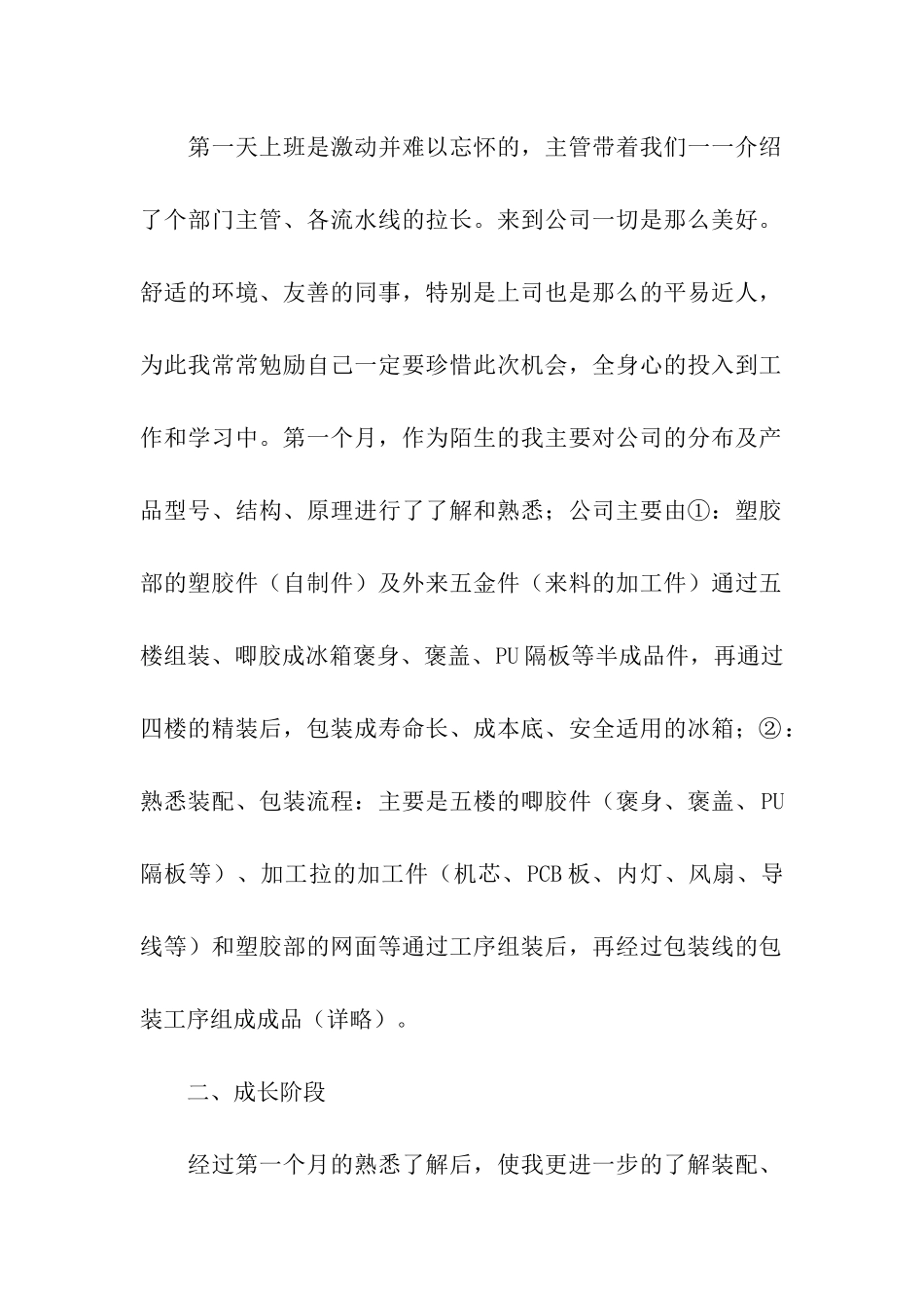 公司新员工试用期工作总结_第2页