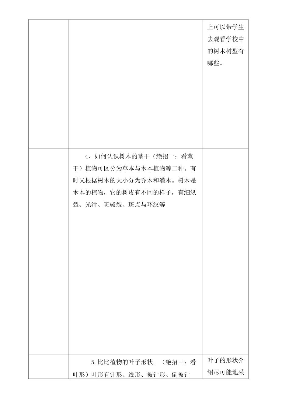 认识校园植物教案_第3页