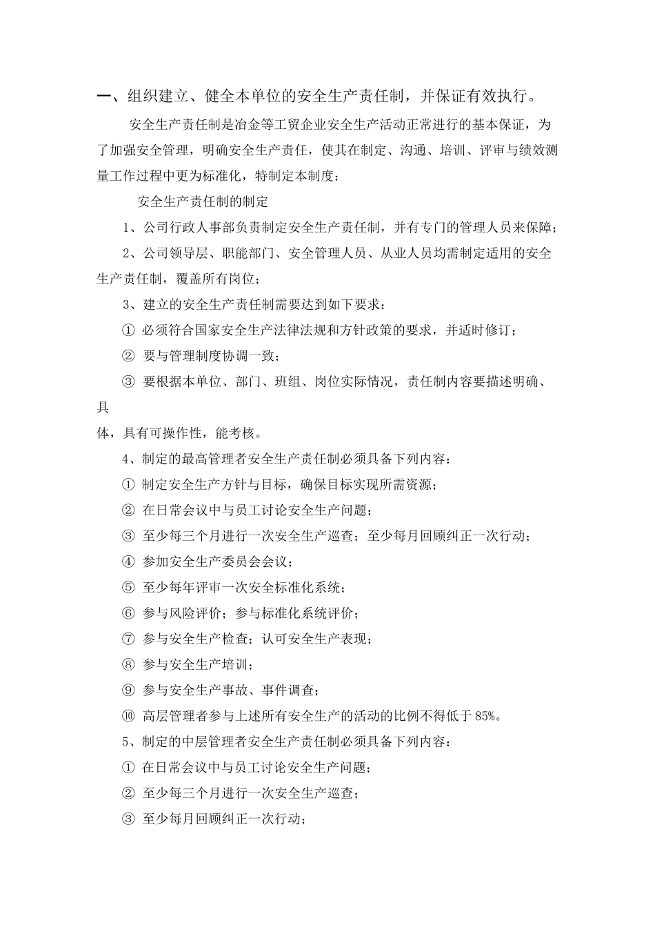 主要负责人安全生产职责_第2页