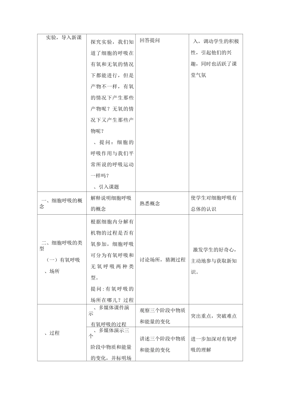 atp的主要来源细胞呼吸教学设计_第3页