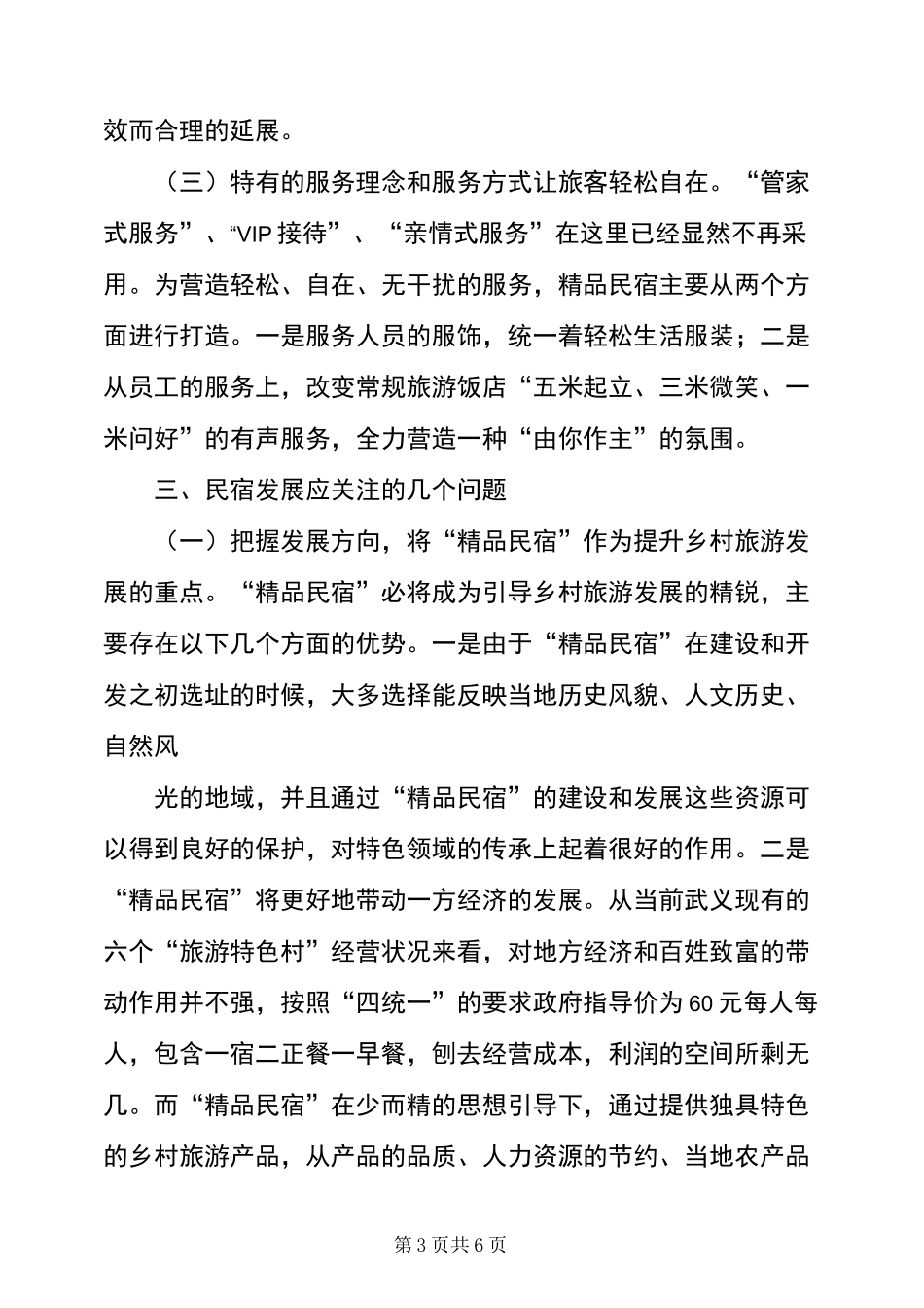 民宿策划方案_第3页