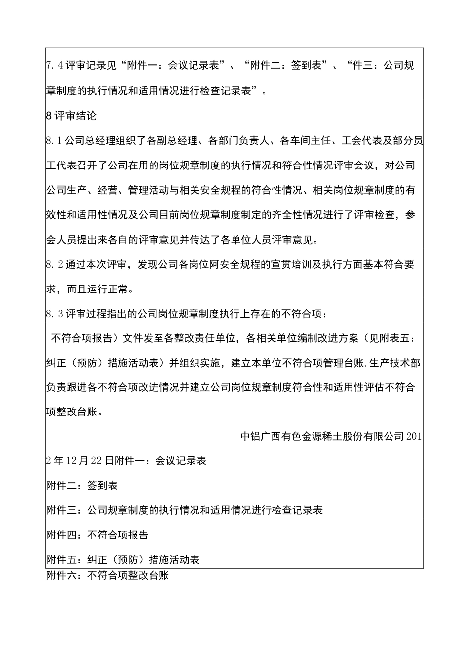规章制度执行及适用性评审归纳_第3页