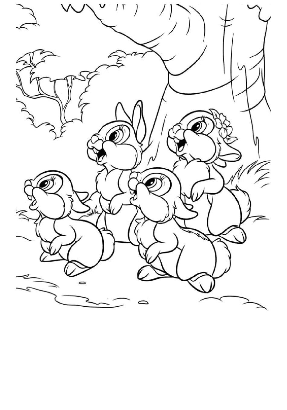 少儿填色画A4打印_第3页