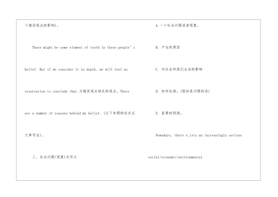 六级英语考试作文万能模板_第3页