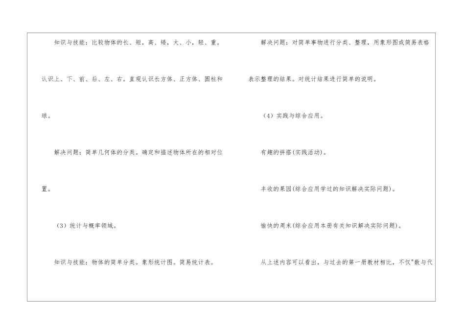 关于一年级数学教学计划集合8篇_第3页