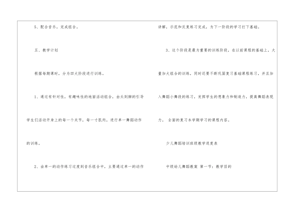 关于个人培训计划模板汇编十篇_第3页