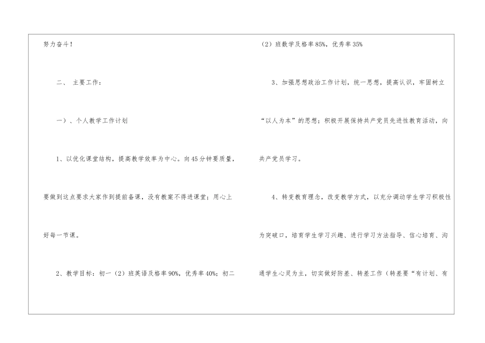 关于个人培训计划模板五篇_第2页
