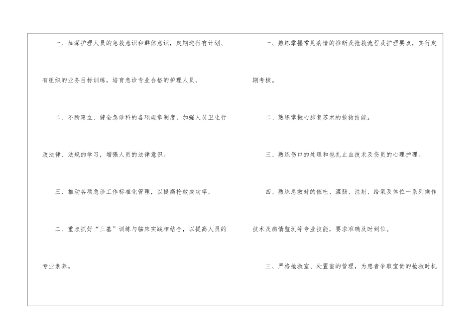 关于个人急诊护理工作计划3篇_第2页
