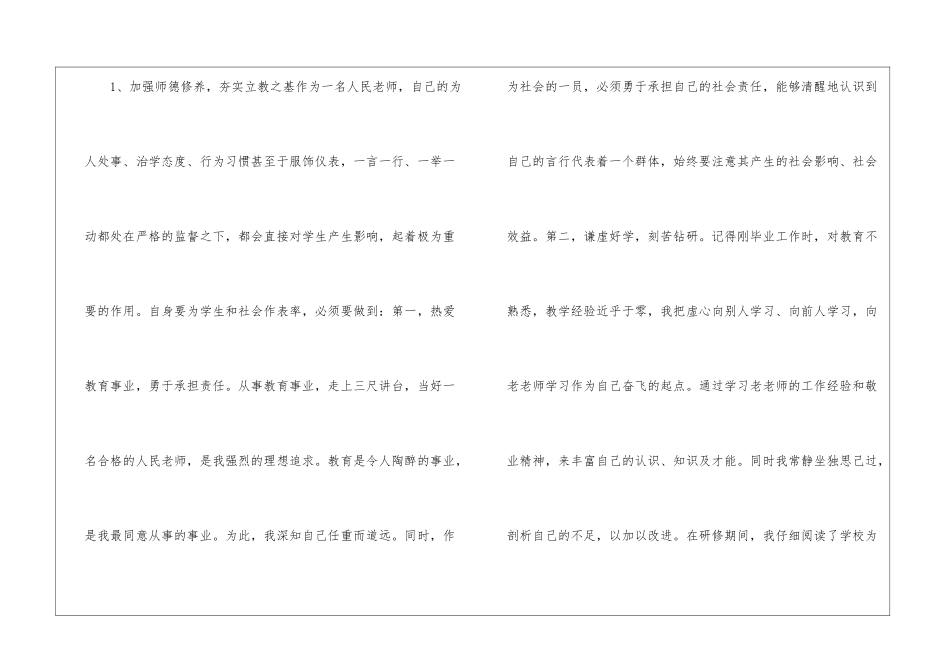 关于个人的研修工作总结_第3页