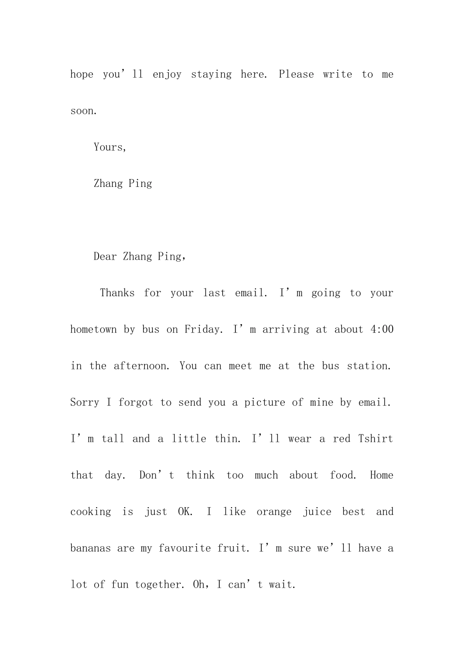 关于中考英语应用文的写作指导_第2页