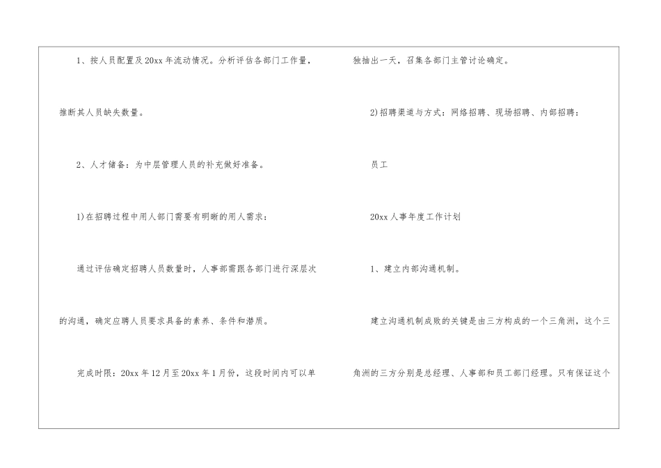 关于人事年度工作计划三篇_第3页