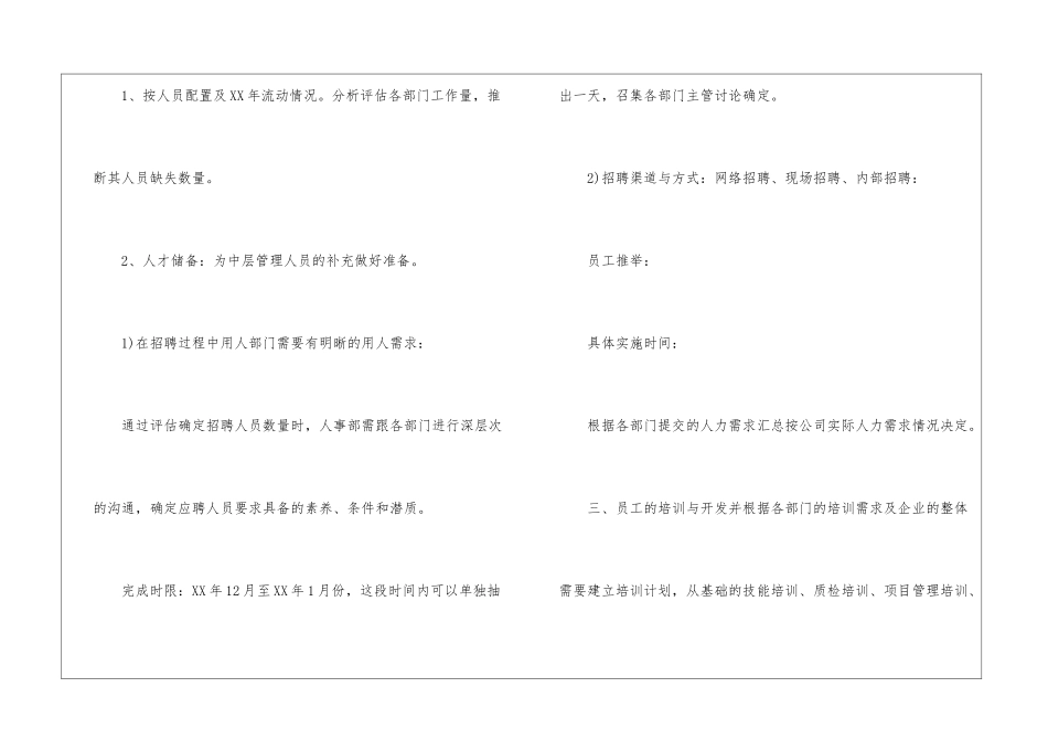 关于人事部工作计划锦集6篇_第3页