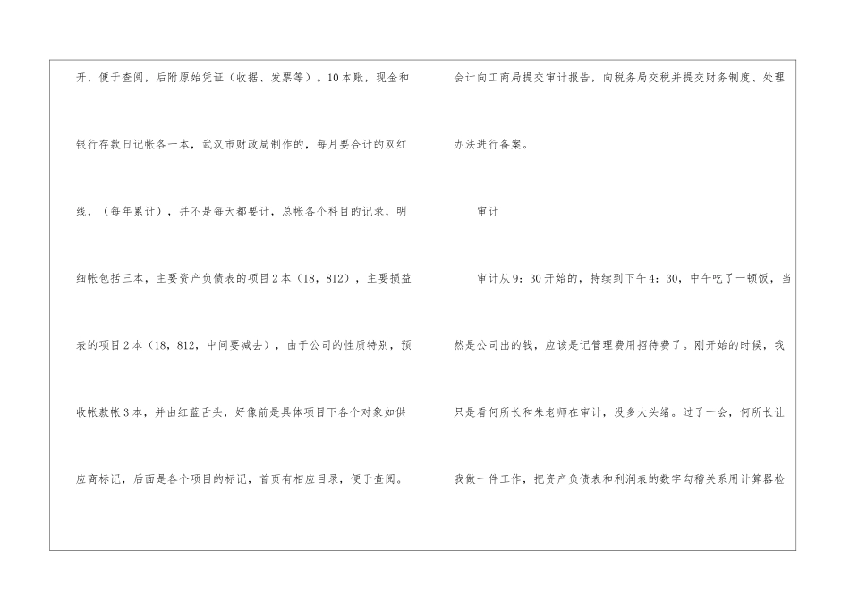关于会计实习报告模板集合9篇_第3页