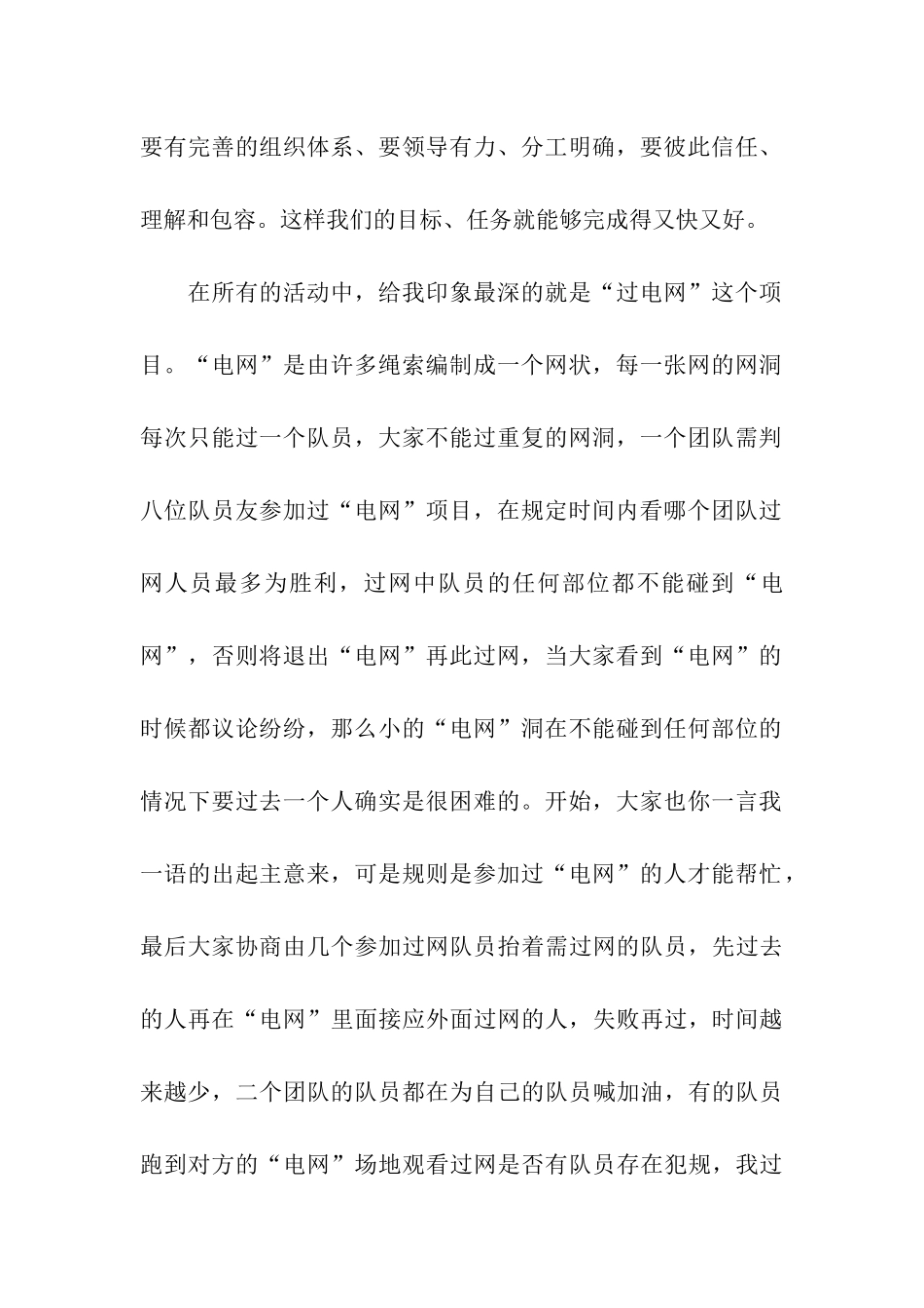 关于公司团队活动总结5篇_第2页