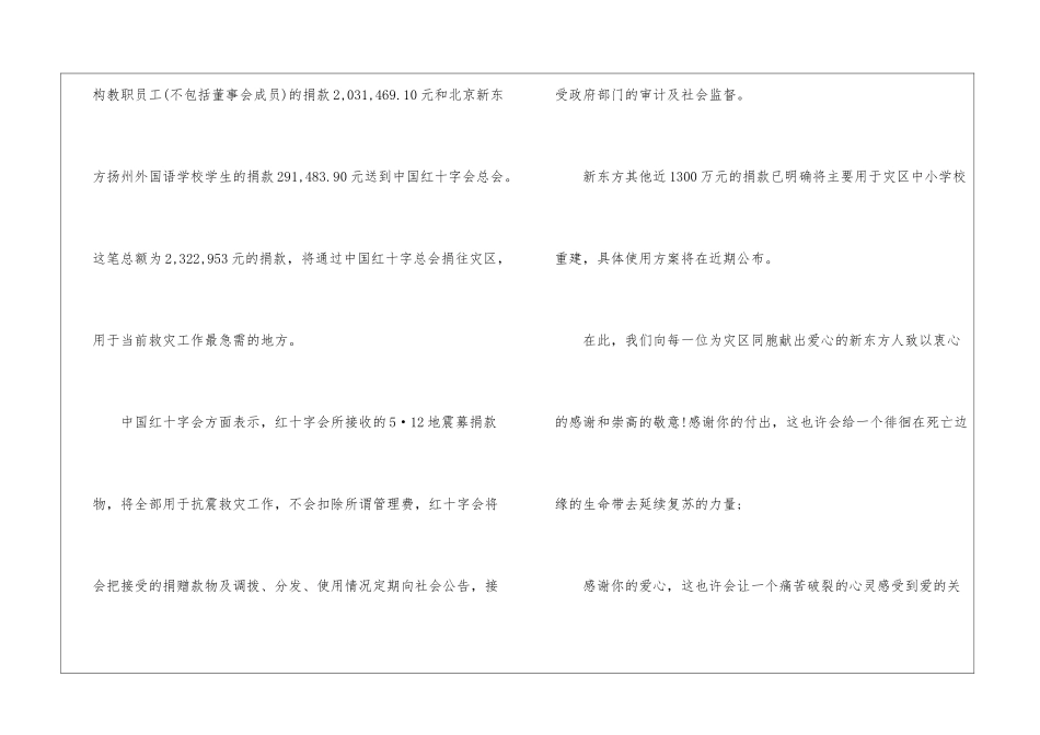 关于单位个人捐款感谢信6篇_第3页
