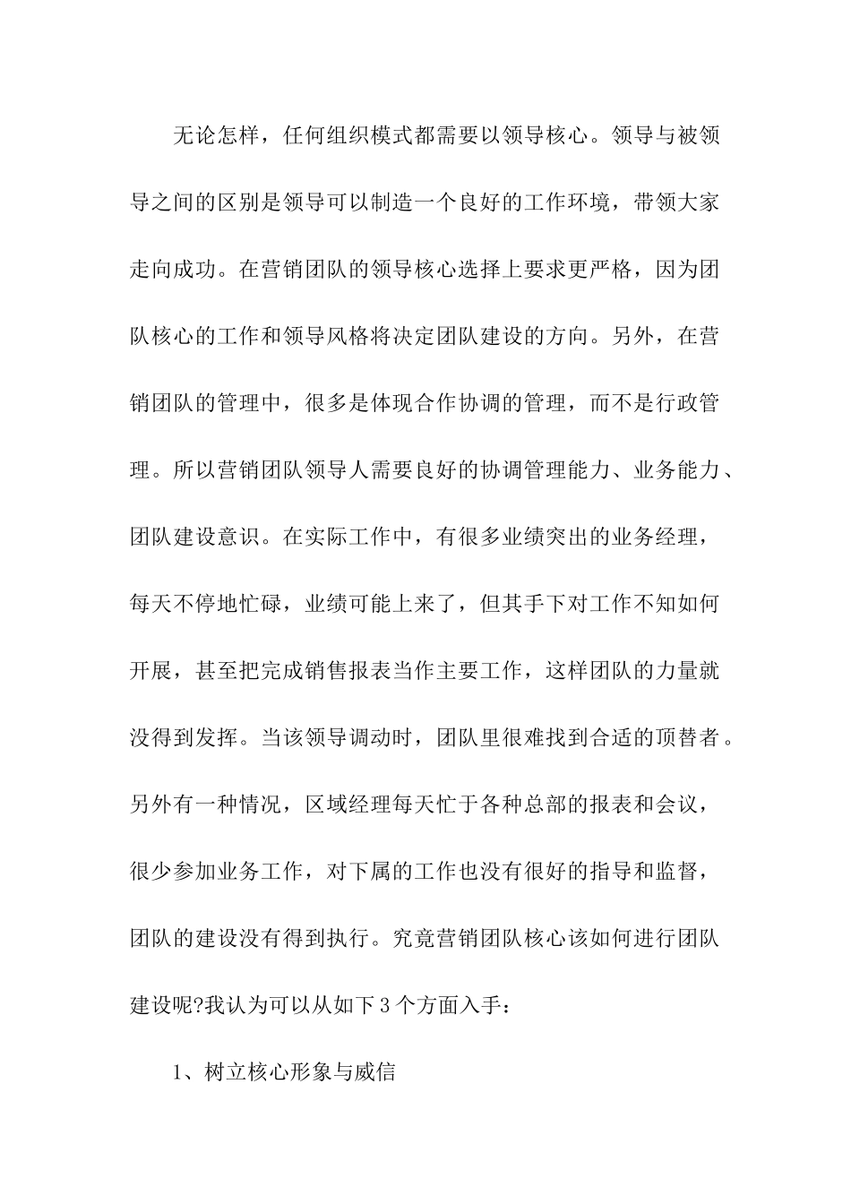 关于团队建设方案九篇_第2页