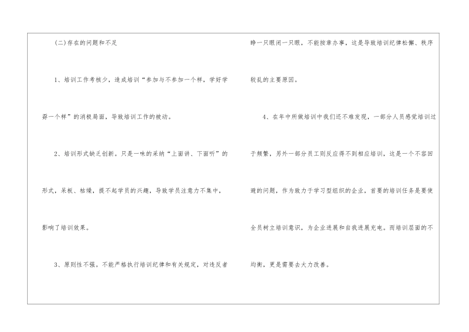 关于培训年终工作总结模板六篇_第3页