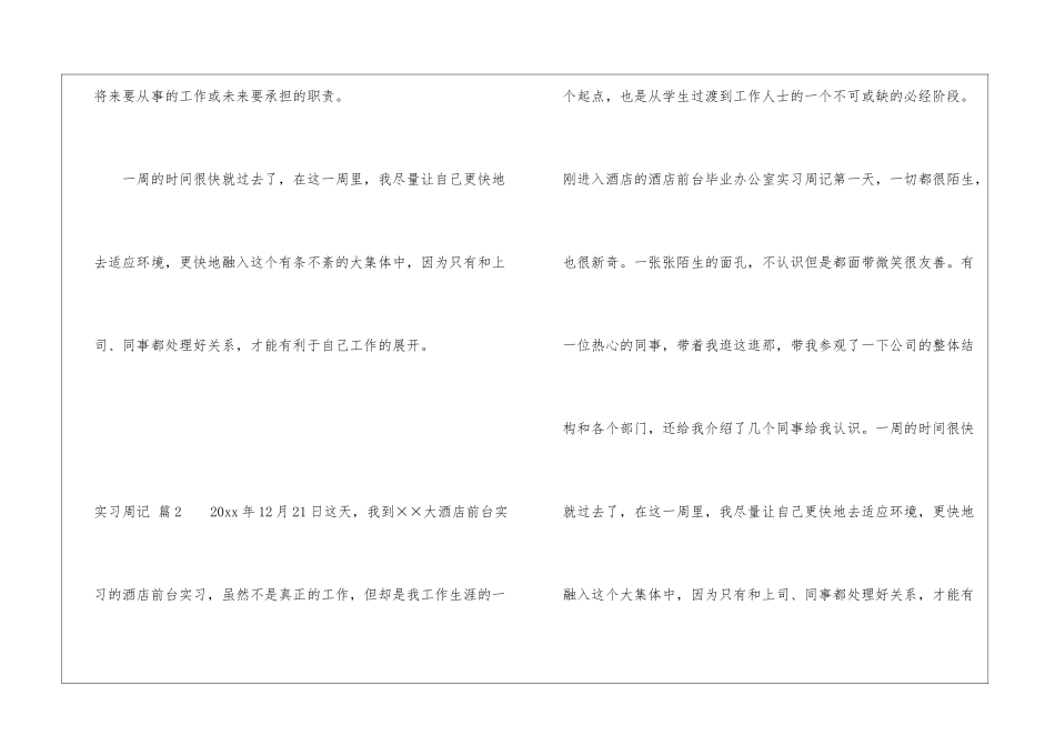 关于实习周记3篇_第3页