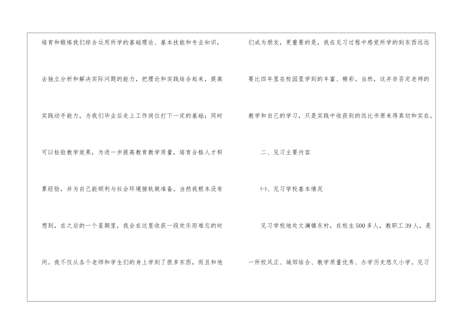 关于小学教师见习工作总结集锦六篇_第2页