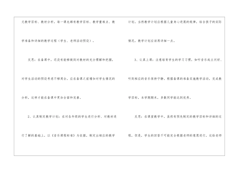 关于小学音乐教学工作总结模板集合十篇_第2页