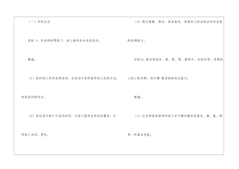 关于小班个人计划锦集5篇_第2页
