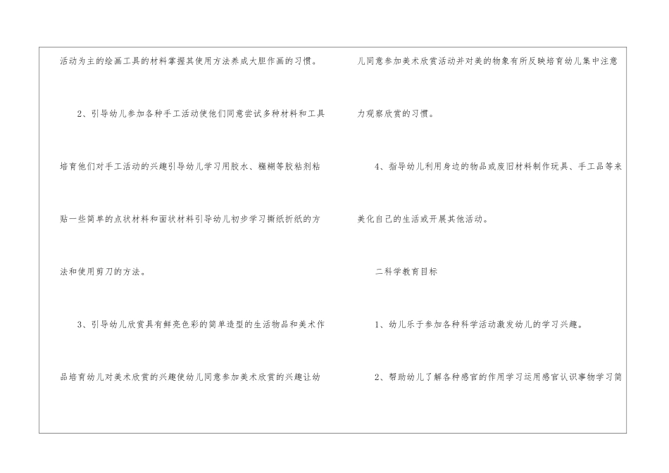 关于小班学期工作计划模板十篇_第2页