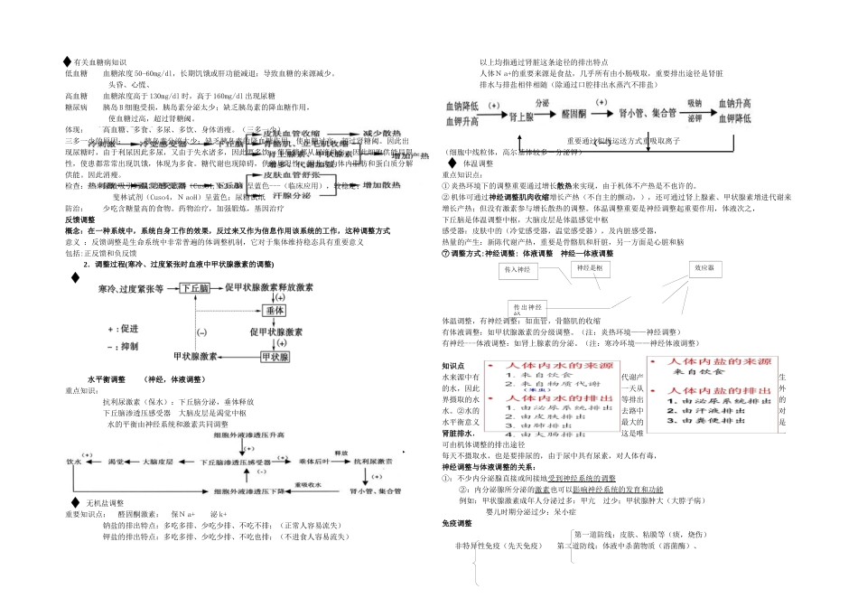 2025年人教高中生物必修三会考知识点_第3页