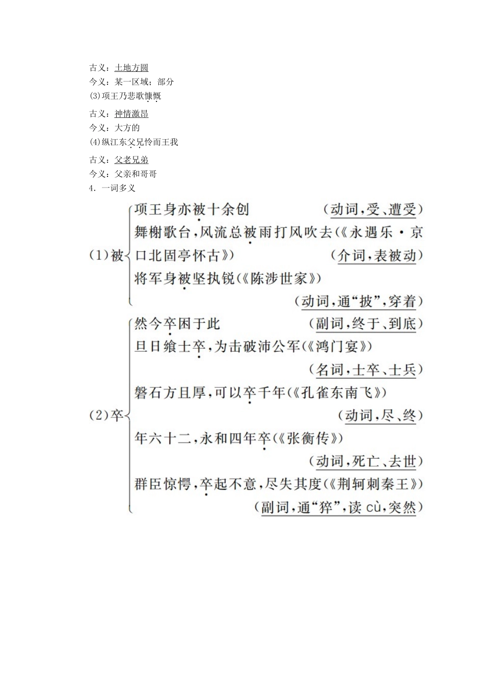高中语文 第四单元 创造形象 诗文有别 第18课 项羽之死学案 新人教版选修《中国古代诗歌散文欣赏》-新人教版高中《中国古代诗歌散文欣赏》语文学案_第2页
