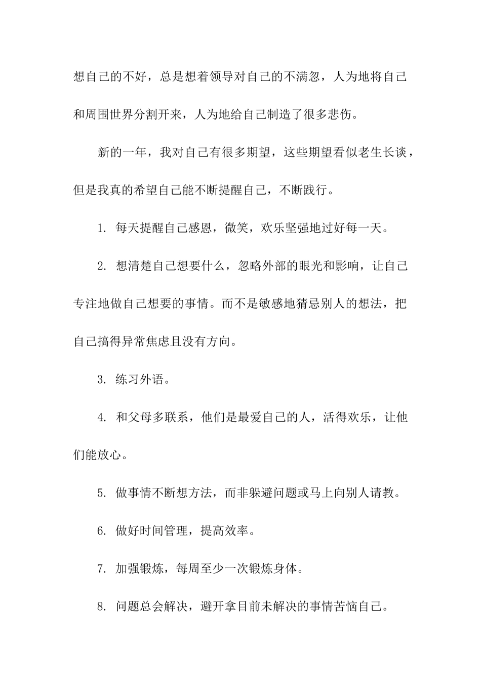 关于新年的计划范本_第2页