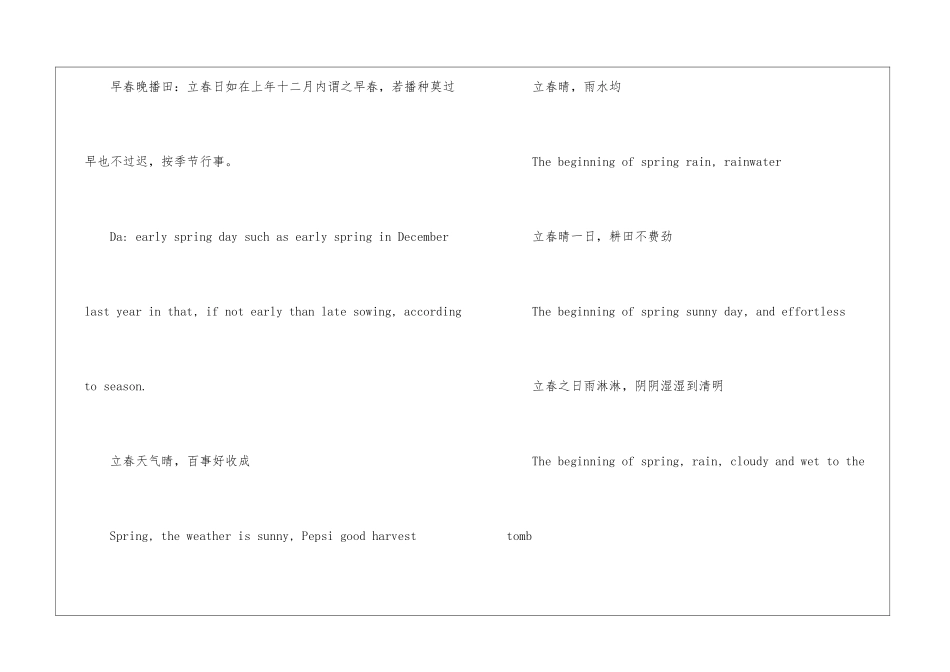 关于春天的谚语有什么-语文课外知识-语文知识_第3页