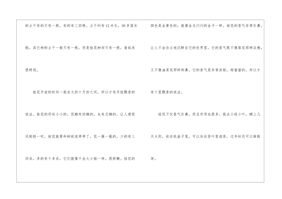 关于桂花的作文600字-关于桂花的作文五篇_第2页