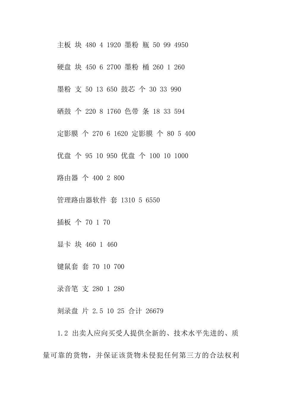 关于电脑合同集合9篇_第2页