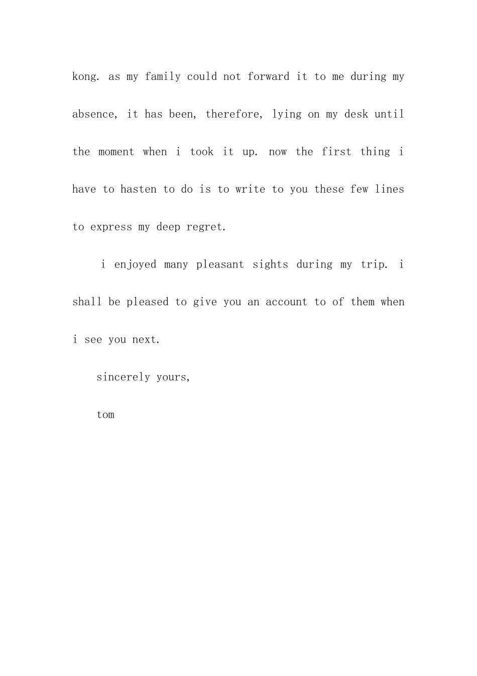 关于考研英语道歉信_第3页