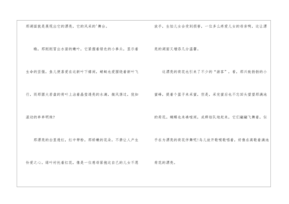 关于自然景观的作文三篇_第2页
